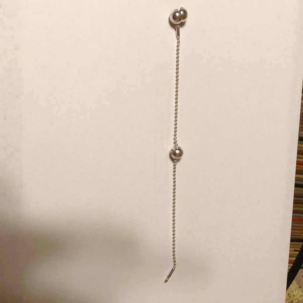 Pandora essence bracelet with silver bead